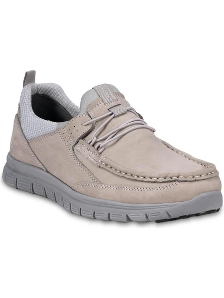 Forelli TANZA 46501-G Gri Erkek Deri Casual Ayakkabı ürün görseli