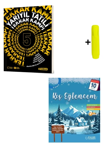 Hız Ve Palme 5. Sınıf Yarıyıl Tatili Tekrar Kampı Tüm Dersler Yeni ürün görseli