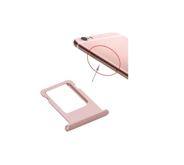 İphone 6S Plus Sim Tepsisi ( Çekmece ) Rose Gold ürün görseli 1