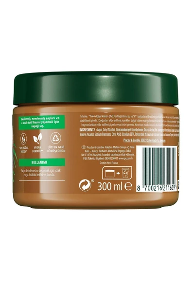 Herbal Essences Nemlendirici Hindistan Cevizi Kokulu Saç Bakım Maskesi 300 ml - Resim 8