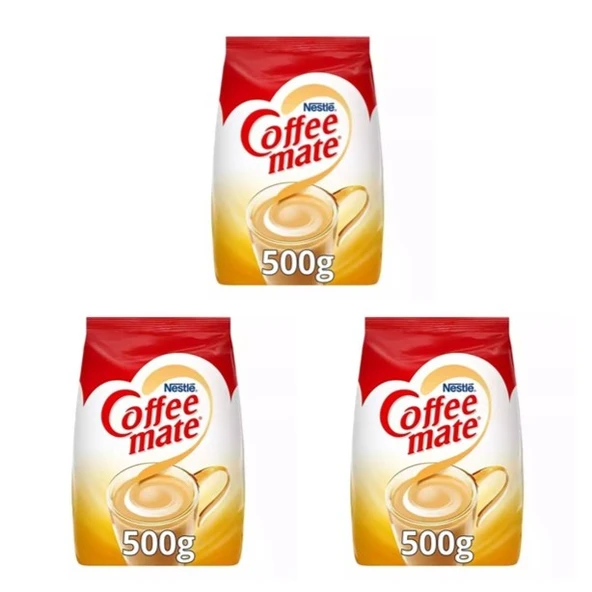 Nestle, Coffee Mate, Süt Tozu, Kahve Kreması - 500 gr x 3 Adet