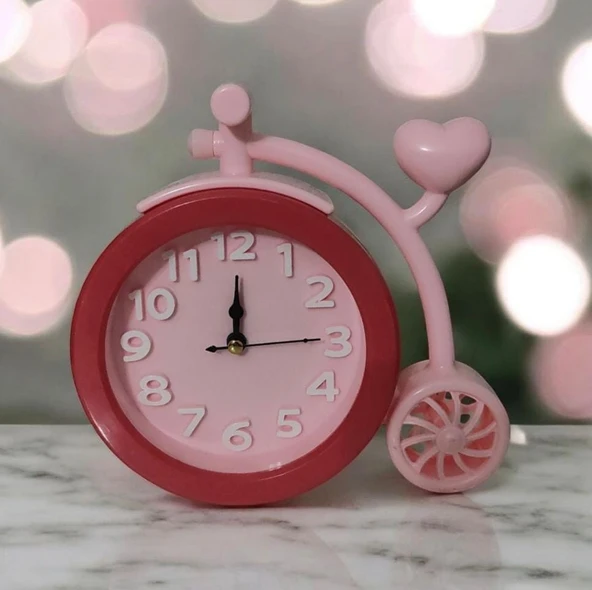 Yaratıcı Ofis Masaüstü Bisiklet Yatak Odası ÇOCUK ODASI Başucu Saati Yaratıcı Saat