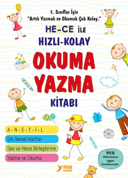 Yuva / Hece İle Hızlı Kolay Okuma Yazma Kitabı ürün görseli