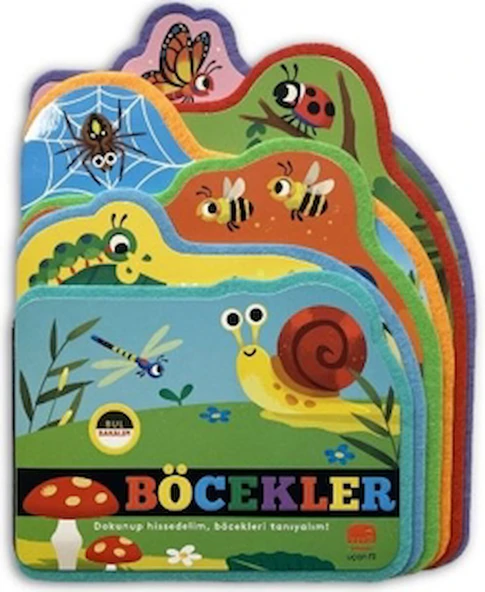 Bul Bakalım Böcekler / Kolektif / Uçan Fil Yayınları / 9786259520698 / Ciltli ürün görseli