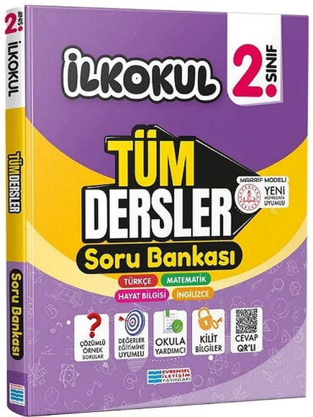 2.SINIF TÜM DERSLER SORU BANKASI -YENİ-  MAARİF MODEL ürün görseli