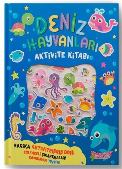 Deniz Hayvanları Aktivite Kitabı ürün görseli