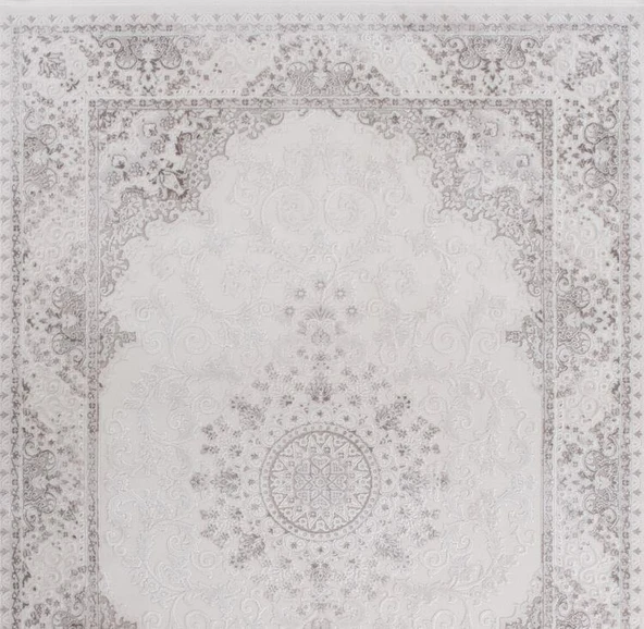 Gabardin Halı Omega 321H Serisi Triko Akrilik Salon Oturma Yatak Odası Halısı - Resim 2