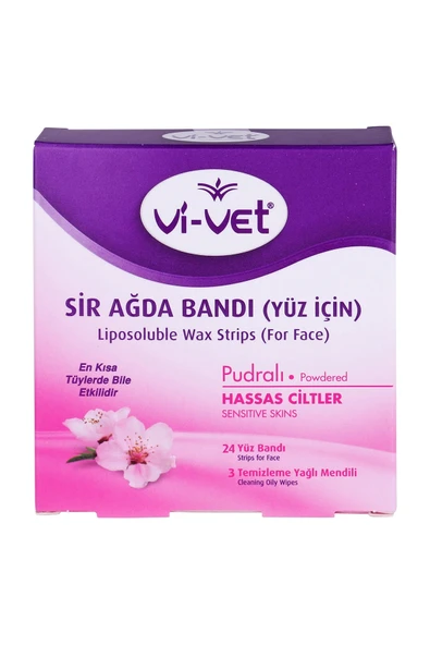 Vi-Vet Ağda Bandı Yüz Bölgesi Pudra 24'lü ürün görseli 1