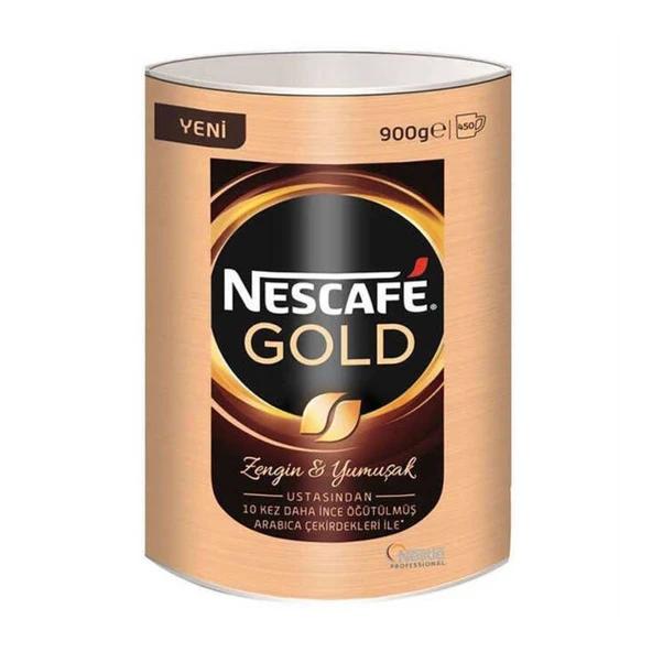 Nescafe Gold, Kahve, Teneke Kutu - 900 gr x 2 Adet - Resim 2