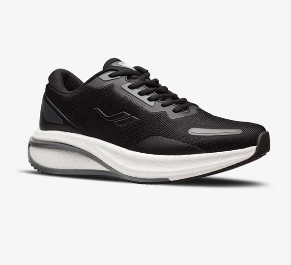 LESCON NEBULA SİYAH KOŞU VE YÜRÜYÜŞ ANATOMİK SPOR AYAKKABISI - Resim 2