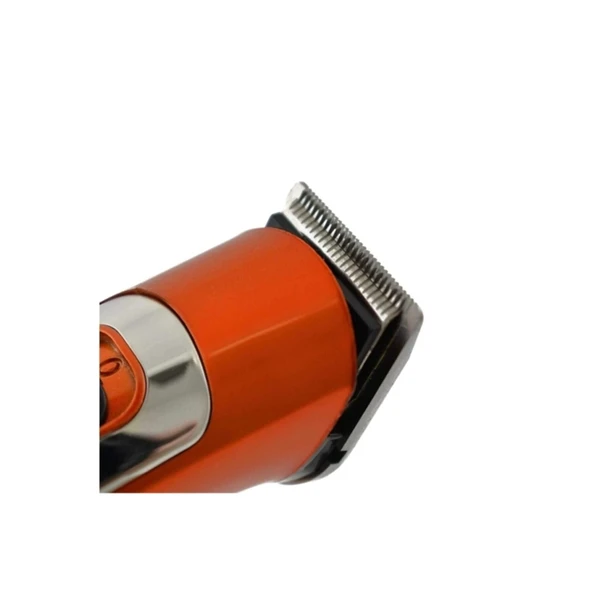 607 Profesyonel Traş Makinesi Şarjlı Sakal Ense Tıraş Makinası - 4