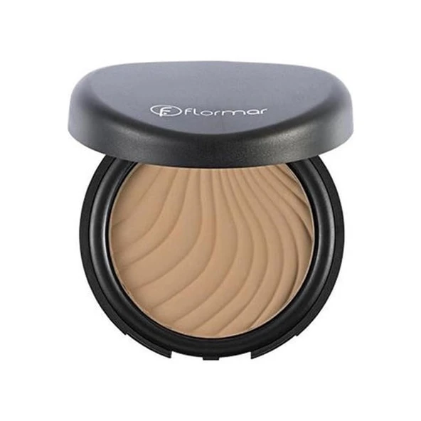 Flormar Yüksek Pigmentli & Yarı Mat Bitişli İnce Yapılı Kompakt Pudra 97 LIGHT CREAM ürün görseli