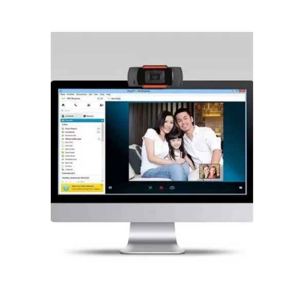 Webcam Orjınal 1080p Konferans Kamera Dahili Mikrofon Chat Görüntülü Sohbet Yayın Kamerası Hd Video - 4