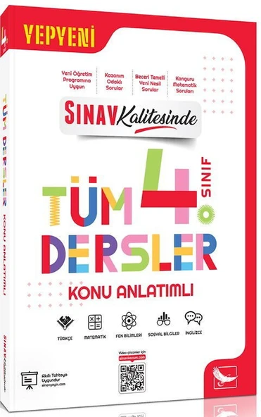 4. Sınıf Tüm Dersler Konu Anlatımlı Sınav Kalitesinde Sınav Yayınları ürün görseli