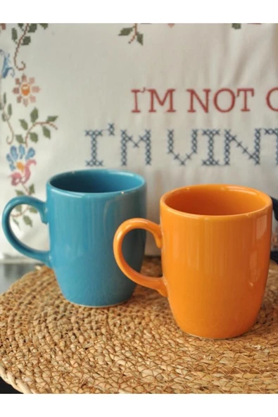 Bulutlu 3 lü Kupa Seti 260 Ml - Resim 2