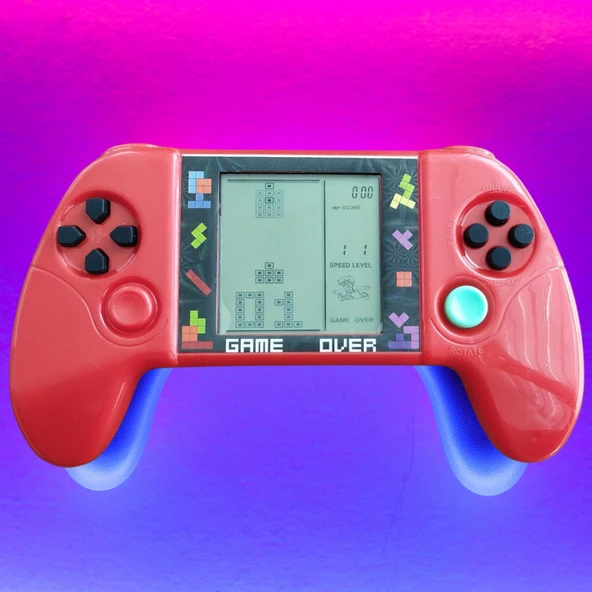 Taşınabilir Tetris Oyun Konsolu Renkli Retro Elektronik Oyun Aleti Çocuklar İçin Eğlenceli Mini Konsol - Resim 8