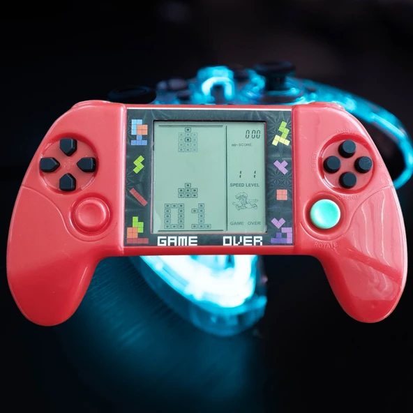 Taşınabilir Tetris Oyun Konsolu Renkli Retro Elektronik Oyun Aleti Çocuklar İçin Eğlenceli Mini Konsol - Resim 5