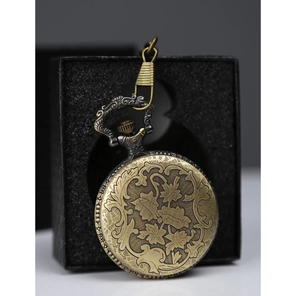 Özel Kutulu Antik Dad (baba) Köstekli Saat Alk4667 - 3