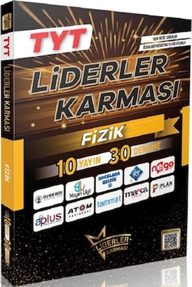 TYT Fizik 10 Yayın 30 Deneme / Kolektif / Liderler Karması Yayınları / 9786259777375 ürün görseli