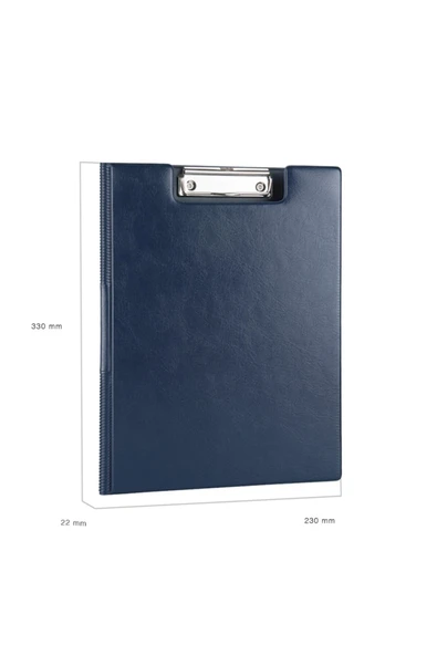 Kapaklı Sekreterlik A4 Biala 100 Yaprak Kapasiteli Clip Board 24x32 cm - Resim 3