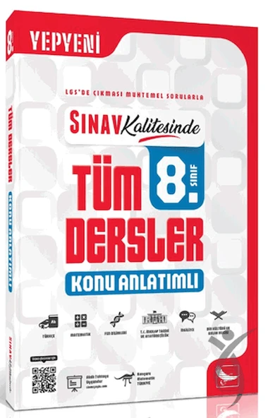 8. Sınıf LGS Tüm Dersler Konu Anlatımlı ürün görseli