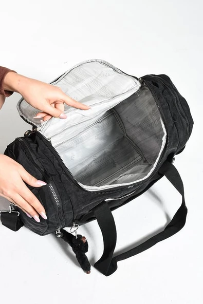 Monalisa Home  Lüks Figürlü Gösterişli  Bol Bölmeli Seyahat Çanta - Resim 3