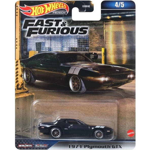 Hot Wheels Fast and Furious Premium 1971 Plymouth GTX HNW55