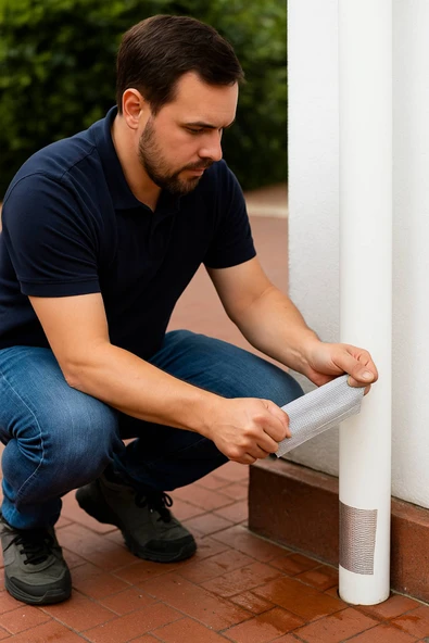 Su Geçirmez Isıya Dayanıklı Alüminyum Onarım Bandı 5cm x 5m – Güçlü Yapışkanlı Sızdırmaz Tamir Bandı - 7