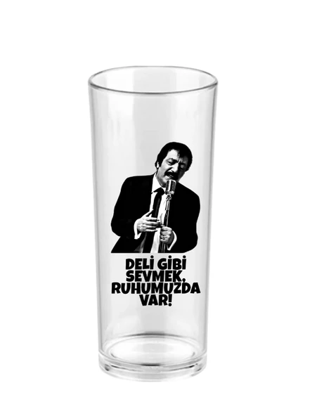 DeepCraft Best Quality Rakı Sözü Baskılı 2'li Rakı Kadehi 230 Ml - Resim 3