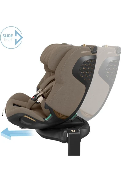 MAXİ-COSİ Maxi-cosi Emerald 360 Pro I-size Dünyanın Ilk Kızaklı,araç Dışına Çıkabilen Isofix'li 0-36 Truffle - Resim 2