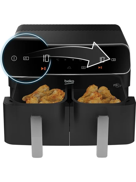 BEKO FR 8284 FitFry Az Yağlı Fritöz - 9
