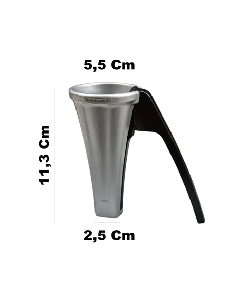 MyBru Gri Metal  Ceviz ve Fındık Kıracağı - Resim 4