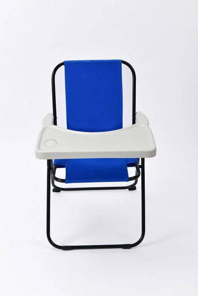 EXENT 2–6 Yaş, Katlanabilir Çocuk Sandalyesi ve Masası Tak-Çıkar Masa-MAVİ ürün görseli