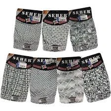 SEHER ERKEK BOXER DESENLİ