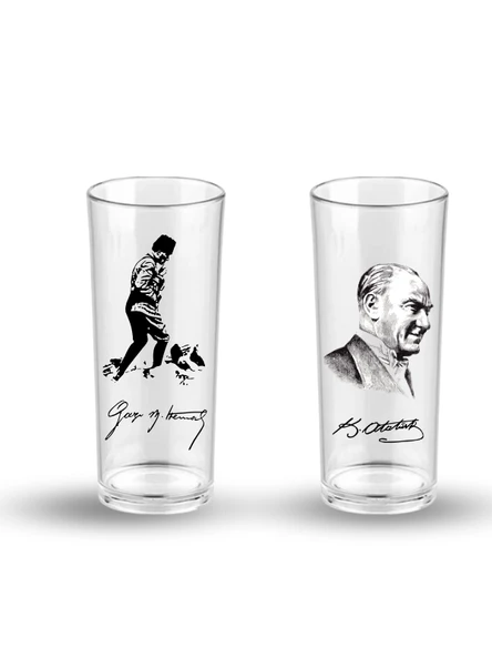 DeepCraft Best Quality Rakı Sözü Baskılı 2'li Rakı Kadehi 230 Ml ürün görseli