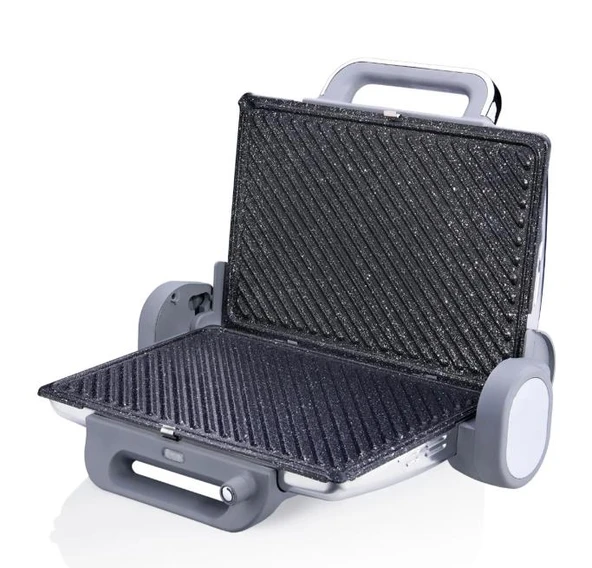 KORKMAZ Tostema Maxi Tost Makinesi Inox Gri - Resim 2