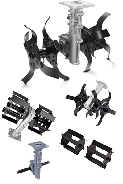 Super Seri 2'li Muhteşeme Çapalama ve Toprak Eşeleme Tek Gövde 26-28mm 9Diş Uygun Tırpan Başlığı Set ürün görseli 1