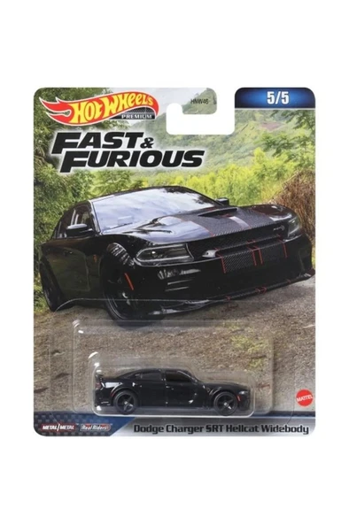 Hot Wheels Fast and Furious Premium Dodge Charger SRT Hellcat Wideboy HNW50