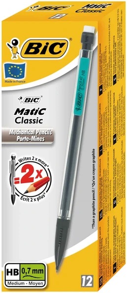 BIC VERSATİL KALEM BICMATIC KLASİK 07 12Lİ 820959-1 ADET ürün görseli