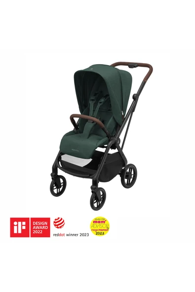 Maxi-Cosi Leona2 Çift Yönlü Uzatılabilir Sırt Desteği Tam Yatabilir Bebek Arabası Twillic Green ürün görseli