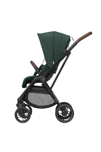 Maxi-Cosi Leona2 Çift Yönlü Uzatılabilir Sırt Desteği Tam Yatabilir Bebek Arabası Twillic Green - Resim 2