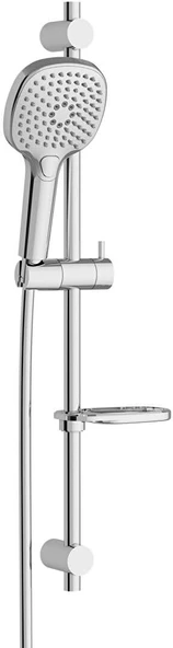 Artema Bliss A45775 Square 3f, El Duş Takımı, Krom