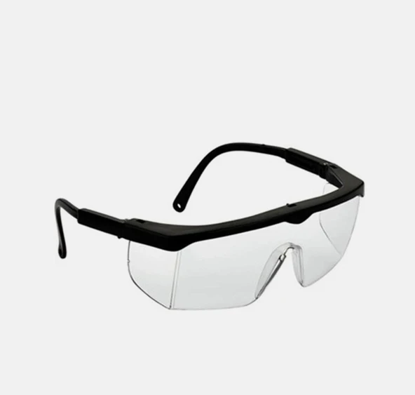 Şeffaf Koruyucu İş Gözlüğü Şeffaf Taşlama Ve Çapak Gözlüğü Koruyucu Laboratuvar Gözlüğü - 4