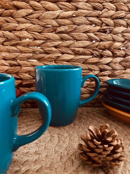 Manos Bulut 2 li Silindir Kupa 300 ml - 2