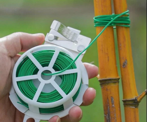 Çok Amaçlı Kendinden Makaslı Fide Ve Bitki Bağlama Teli - 50m - 6