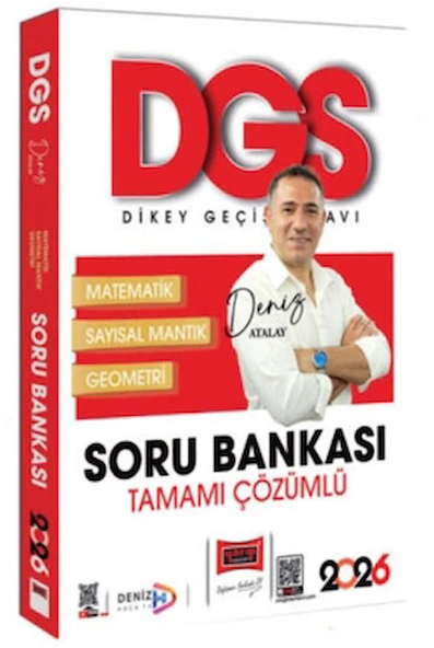 2026 DGS Tamamı Çözümlü Matematik Soru Bankası / Deniz Atalay / Yargı Yayınevi / 9786253707057 ürün görseli