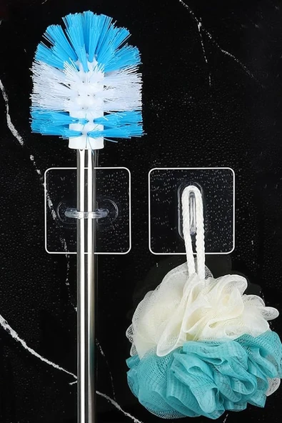 2 Adet Kendinden Yapışkanlı Desenli Sıvı Sabunluk Askısı Pratik ve Şık Duvar Tipi Sabunluk Tutucu - Resim 7