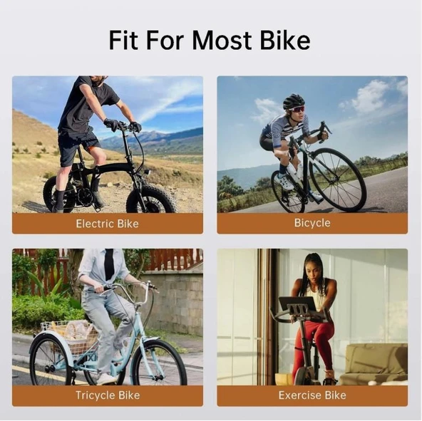 Sırt Destekli Bisiklet Sele Koltuğu Sırt Desteği ile Bisiklet Elektrikli Bisiklet Selesi Yeşil - Resim 6