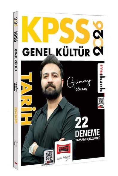 Yargı 2026 KPSS Genel Kültür Tamamı Çözümlü Tarih 22 Deneme ürün görseli