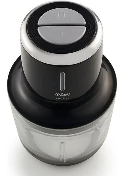 Arzum AR1128 Freechopp Cam Hazneli Şarjlı Doğrayıcı - 4